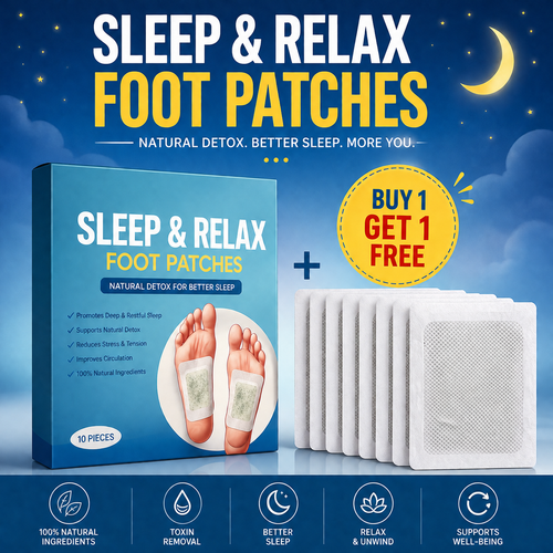 Sleep & Relax Foot Patches | Buy 1 Get 1 FREE